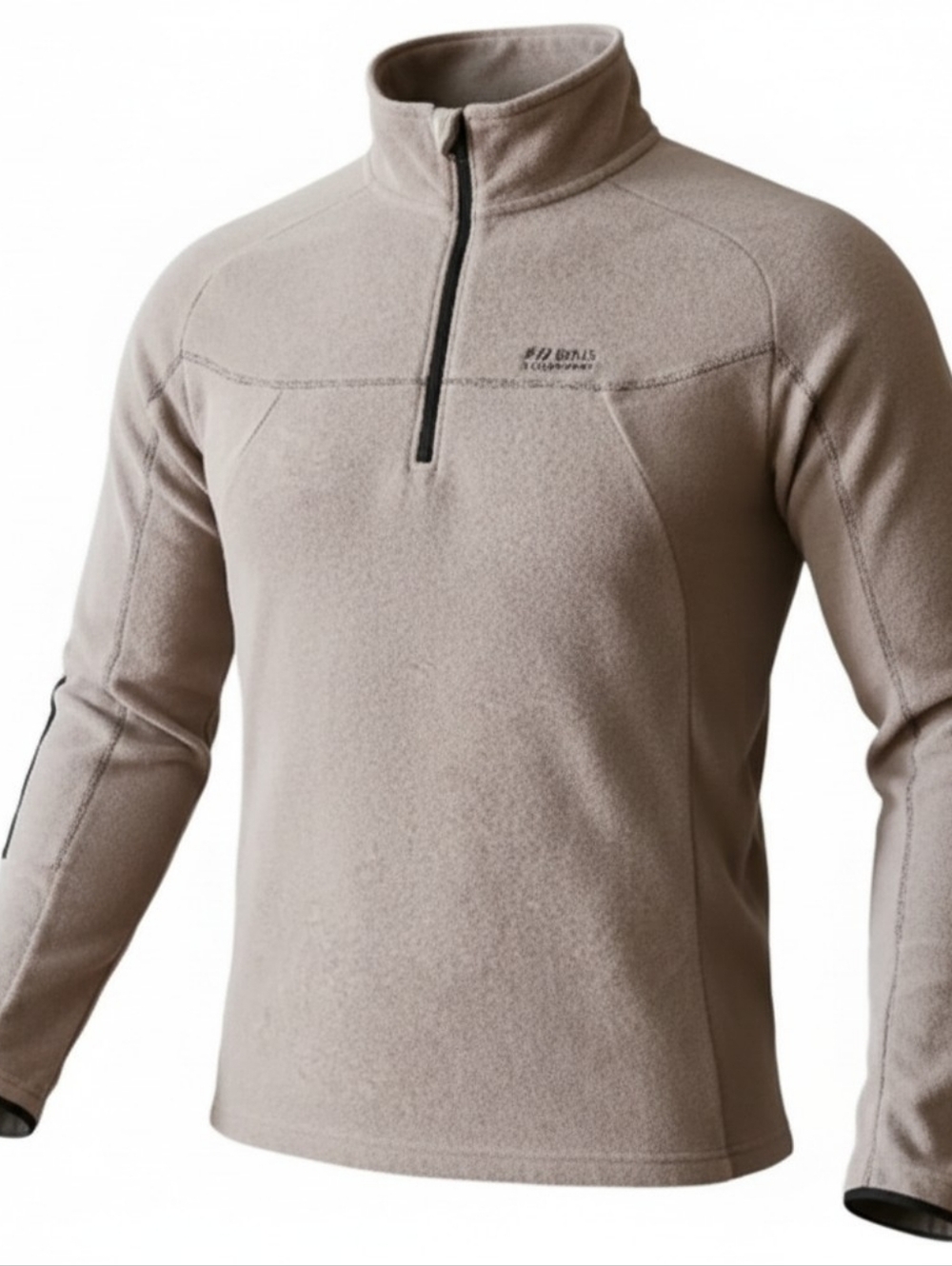 CRAGHOPPERS | Bear Grylls Grey Fleece Quarter Zip 1/4‎ Mock Neck Pullover | XL